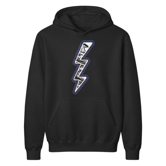 Lightning Bolt Adult Hoodie Sweatshirt