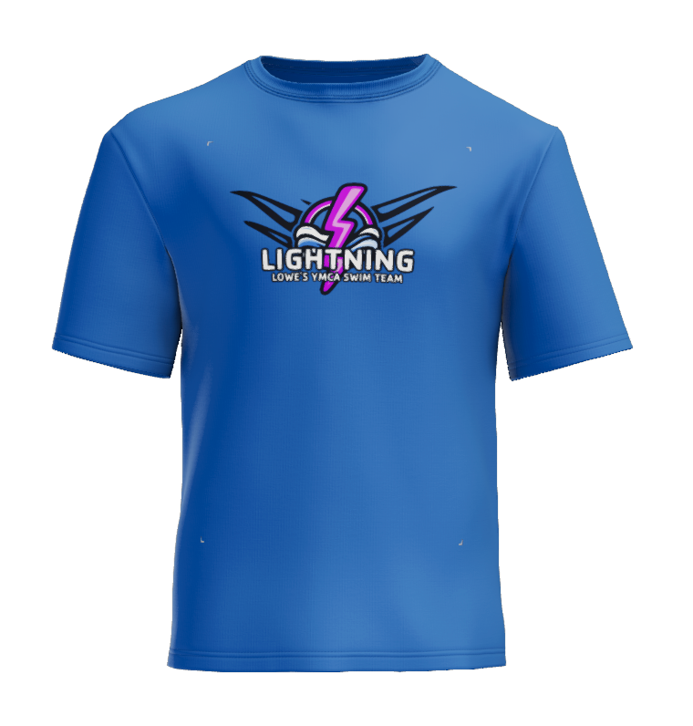 Lowes Logo Unisex Dri-Fit Shirt: Royal