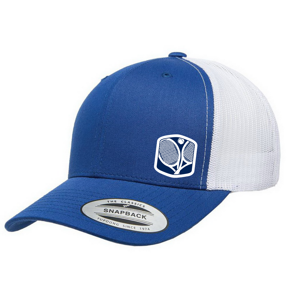 Royal Blue Tennis Trucker Hat