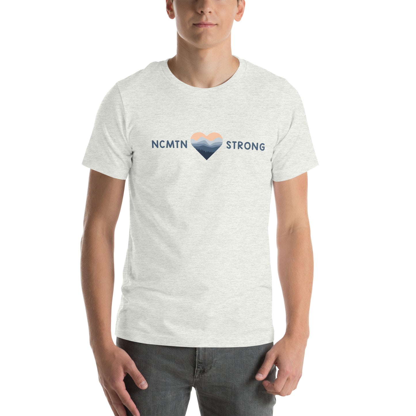 NC MTN Strong Heart Unisex T-shirt