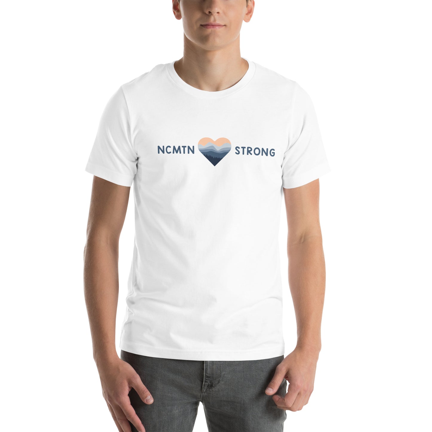 NC MTN Strong Heart Unisex T-shirt